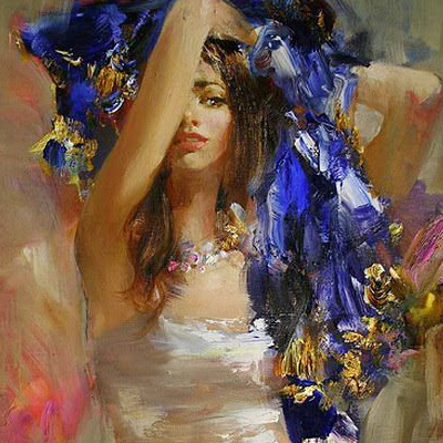 Artwork by Ivan Slavinsky being-a-lady